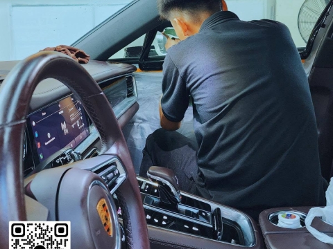 Porsche Panamera nâng cấp gói Film 3M Crystalline BLK