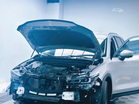 Độ bi gầm G3 Lazer - Xe Mazda CX8