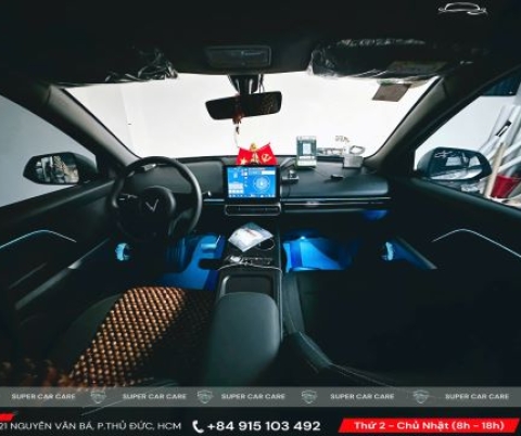 Led Nội Thất - Xe VinFast Limo Green