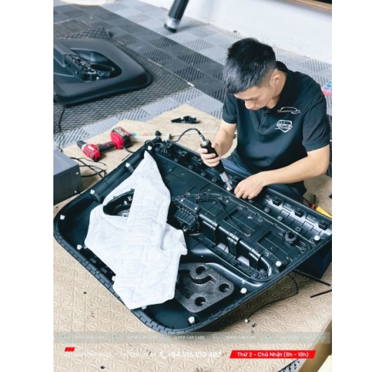 Led Nội Thất - Xe VinFast Limo Green