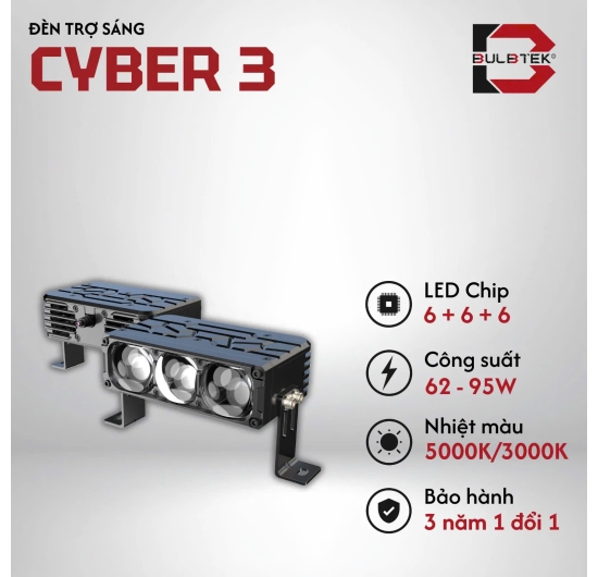 Độ bi gầm Cyber 3 - Xe Mitsubishi Xforce