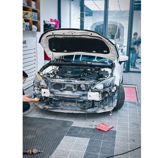 Độ bi gầm GS5 - Xe Mazda 3