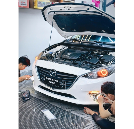 Độ bi gầm GS5 - Xe Mazda 3