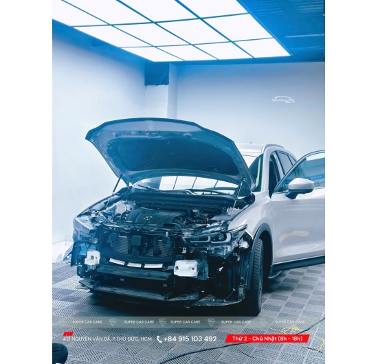 Độ bi gầm G3 Lazer - Xe Mazda CX8
