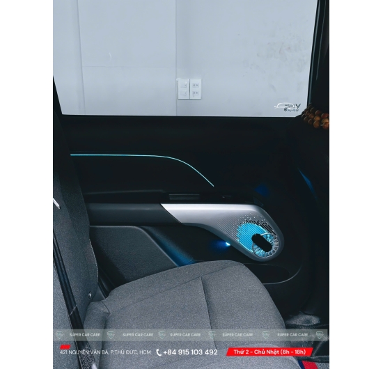 Lắp led nội thất LK22 - Xe Vinfast Limo Green